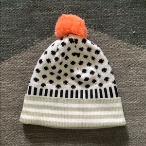 Pom-Pom Knit Hat